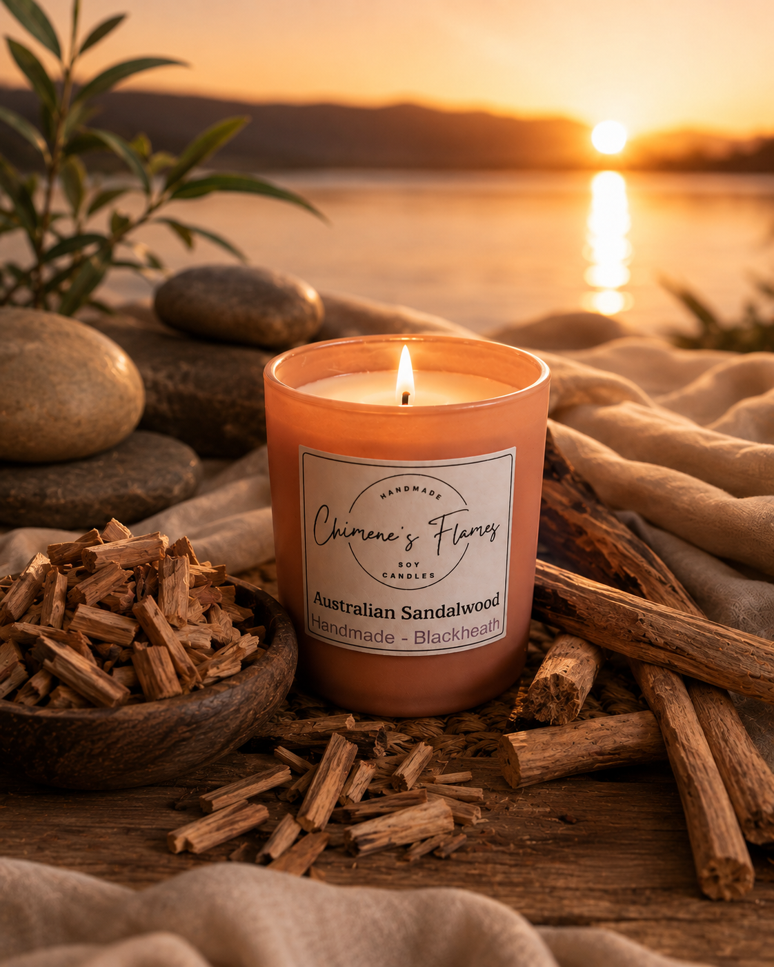 Australian Sandalwood 300g Soy Candle
