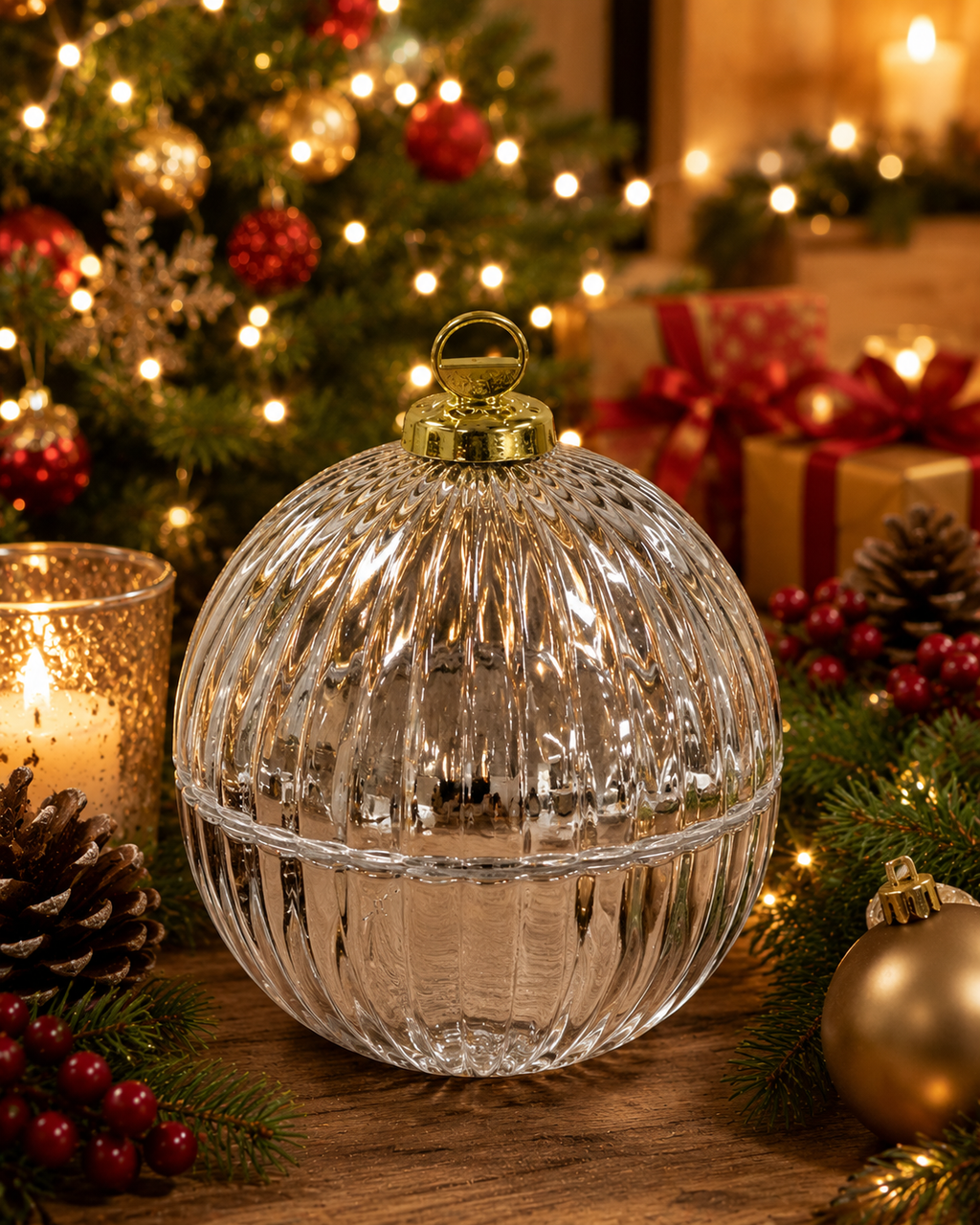 Christmas Bauble Candle