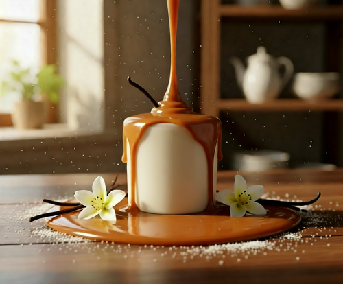 Caramel Vanilla 300g Soy Candle