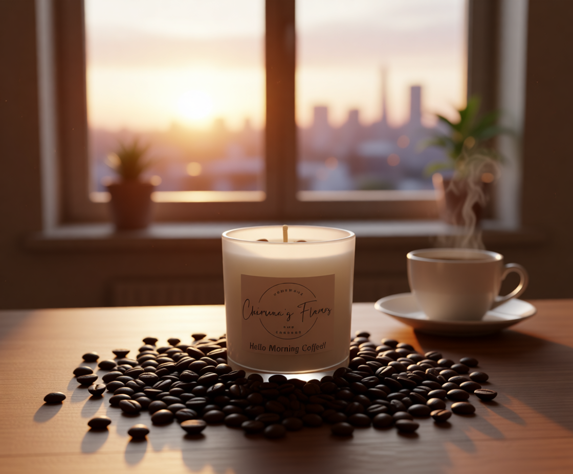 Hello Morning Coffee! 300g Soy Candle