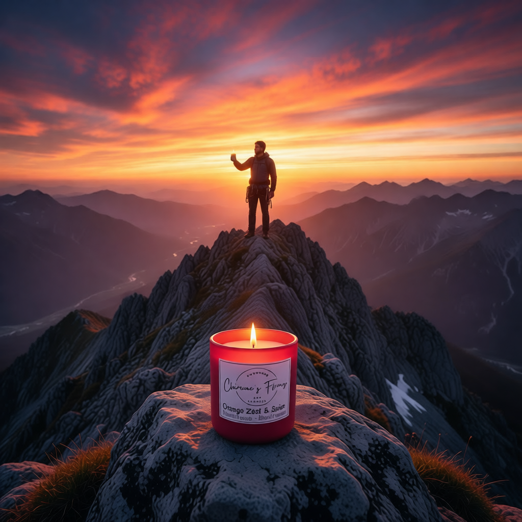 Orange Zest & Spice 300g Soy Candle